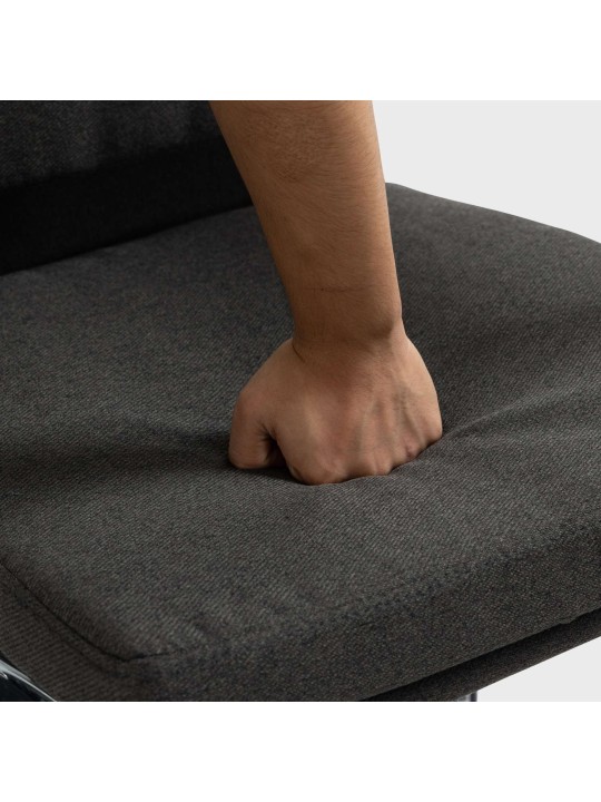 Cleveland szövet irodai szék, sötétszürke