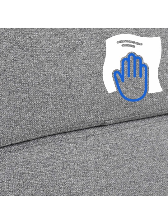 Cleveland szövet irodai szék, szürke