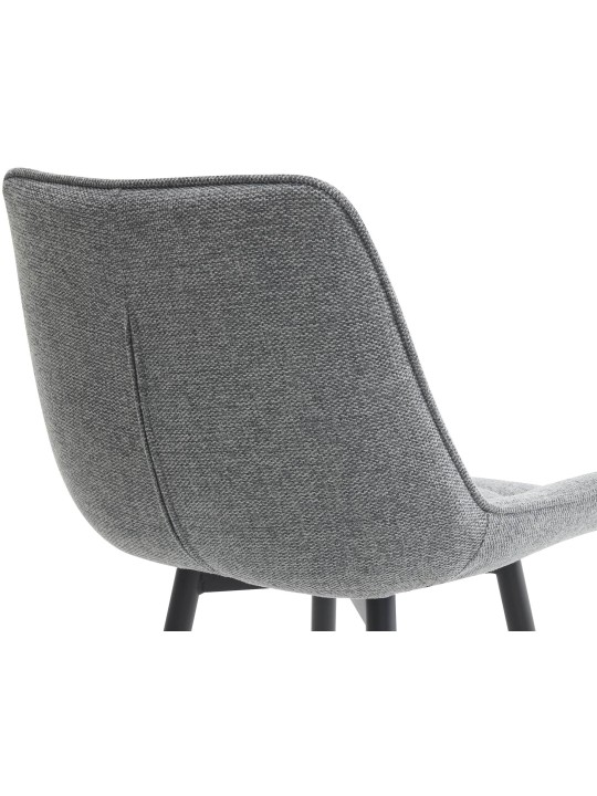 2 db bárszék készlet Dartford szövet, szürke 2 db bárszék készlet Dartford szövet, szürke