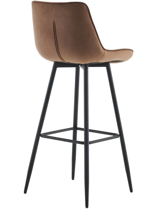 2 db bárszék szett Dartford bársony, barna