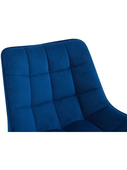 2 db bárszék szett Dartford bársony, kék