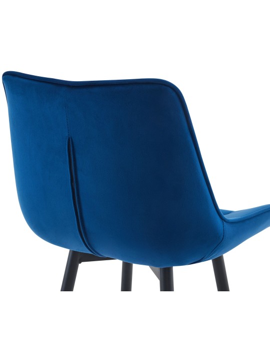 2 db bárszék szett Dartford bársony, kék