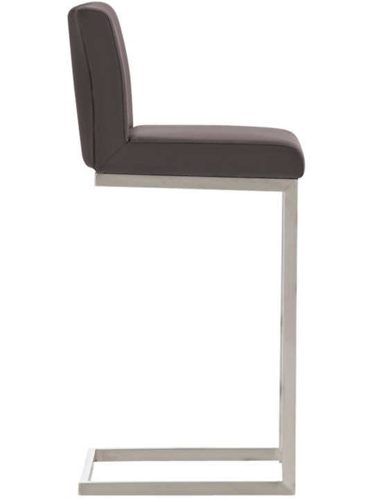 2 db bárszék készlet Paros műbőr, barna