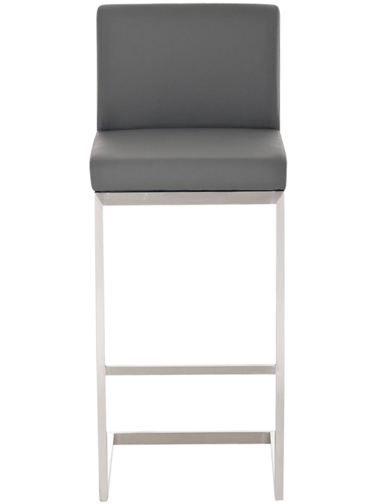 2 db bárszék készlet Paros műbőr, szürke 2 db bárszék készlet Paros műbőr, szürke
