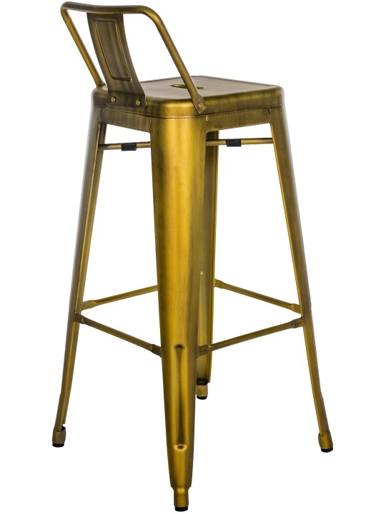 4 db Mason bárszék készlet, arany