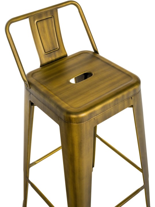 4 db Mason bárszék készlet, arany