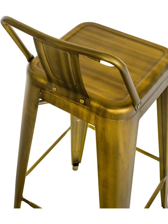 4 db Mason bárszék készlet, arany