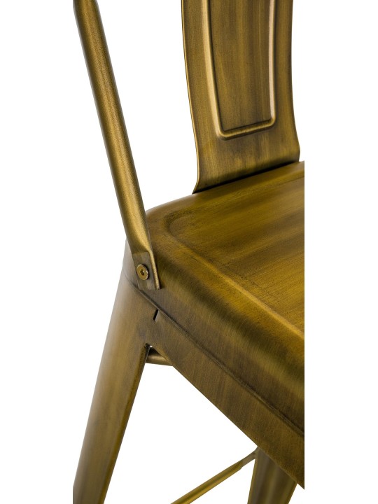 4 db Mason bárszék készlet, arany