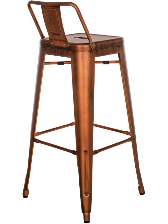 4 db Mason bárszék készlet, réz