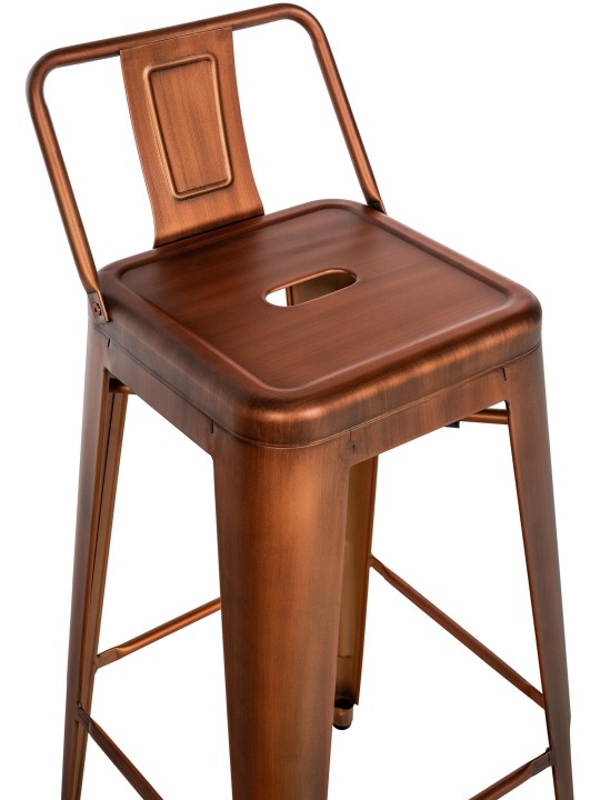 4 db Mason bárszék készlet, réz