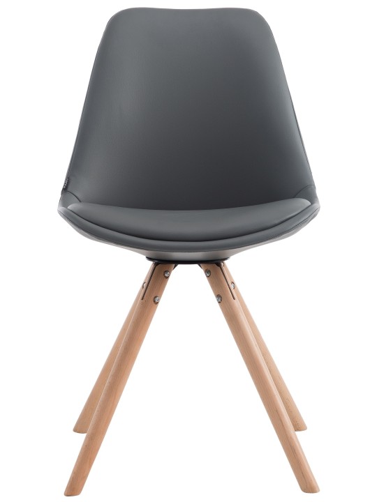 Laval Natura kerek látogatói szék, szürke