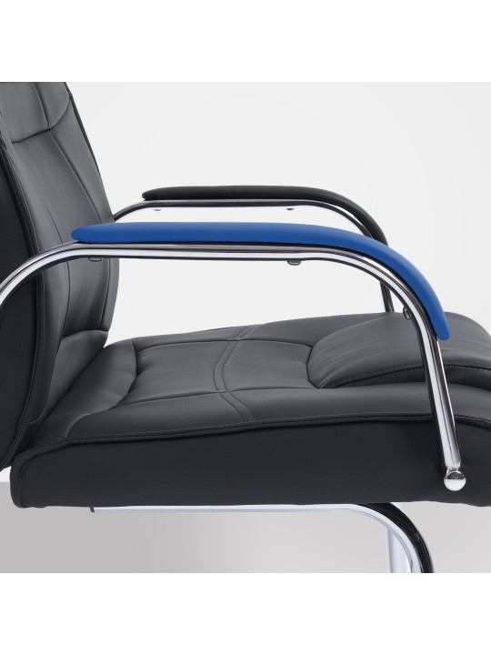 Attila látogatói szék, fekete