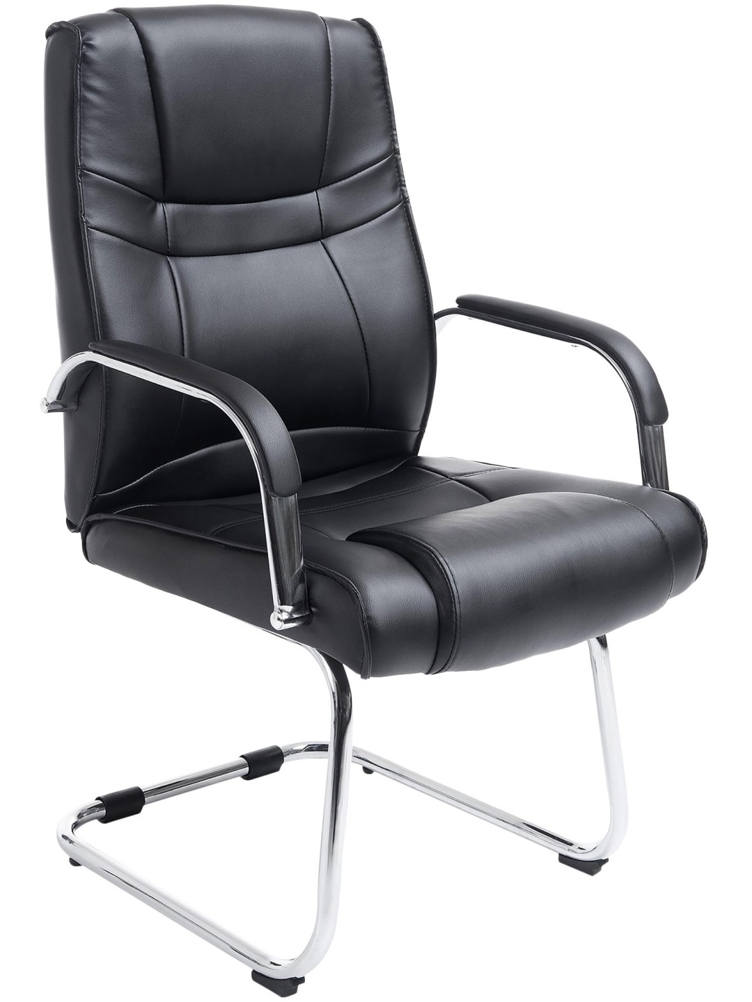 Attila látogatói szék, fekete