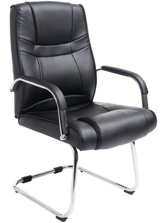 Attila látogatói szék, fekete