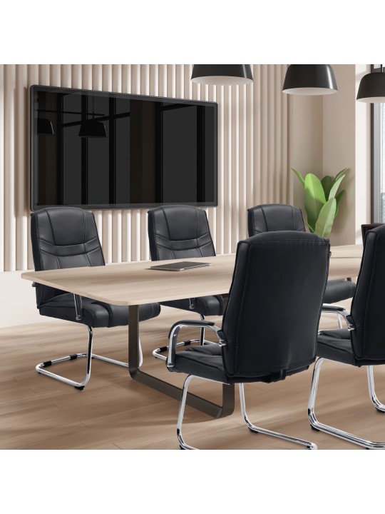 2 db Attila szék készlet, fekete