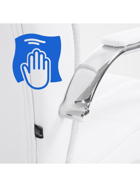 2 db Attila szék készlet, fehér