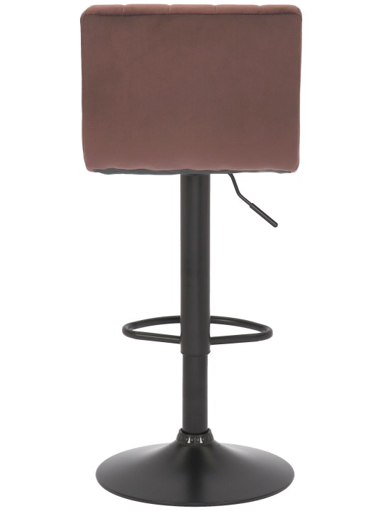 Bárszék Jamie bársony, barna