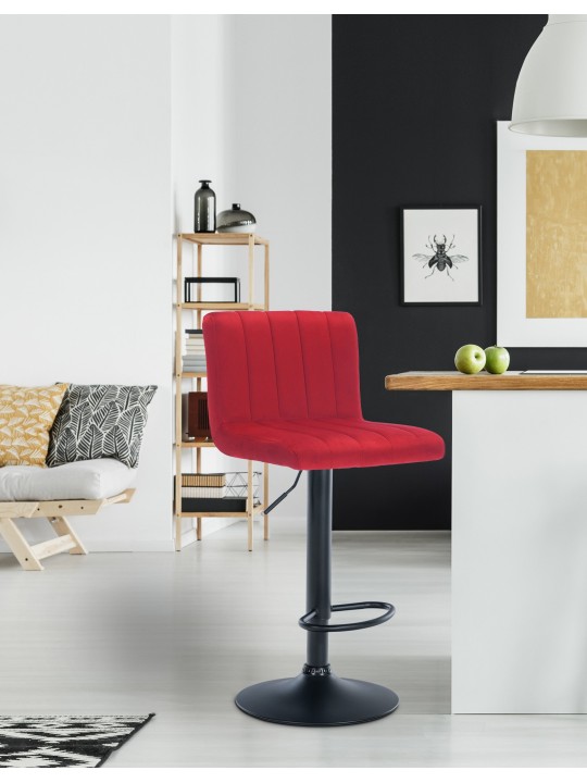 Bárszék Jamie bársony, piros Bárszék Jamie bársony, piros