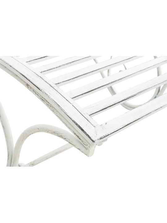 Amiens kerti nyugágy, antik fehér