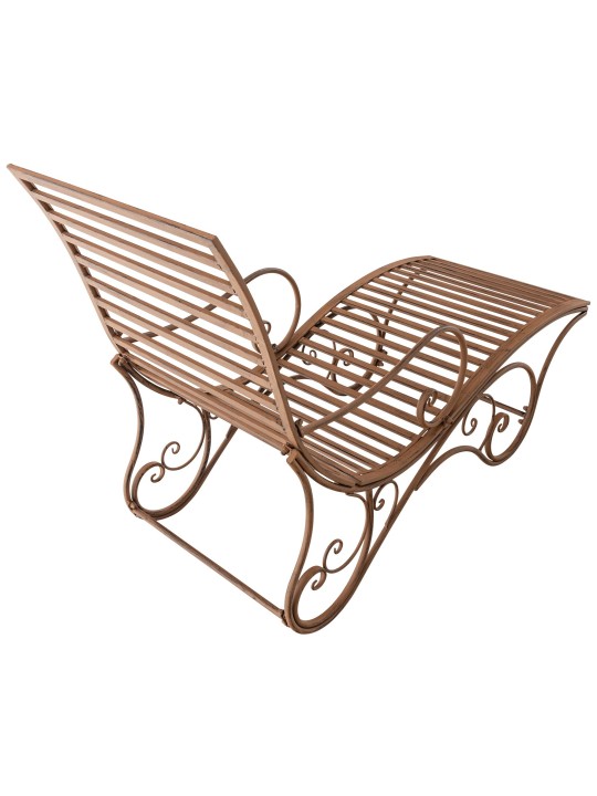 Amiens kerti nyugágy, antik barna