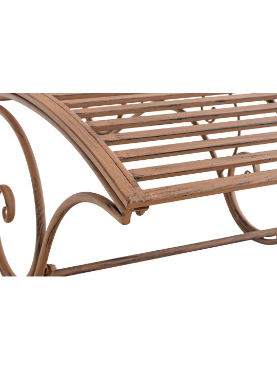 Amiens kerti nyugágy, antik barna