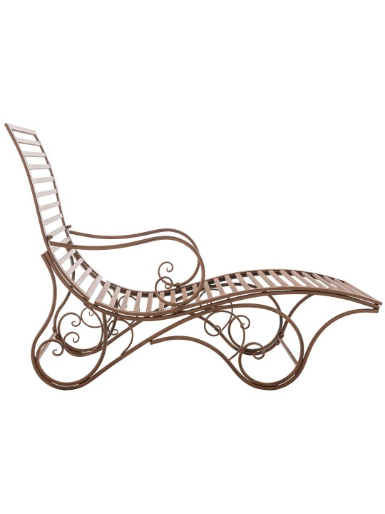 Amiens kerti nyugágy, antik barna