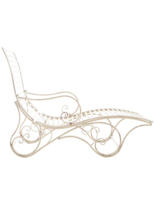 Amiens kerti nyugágy, antik krém