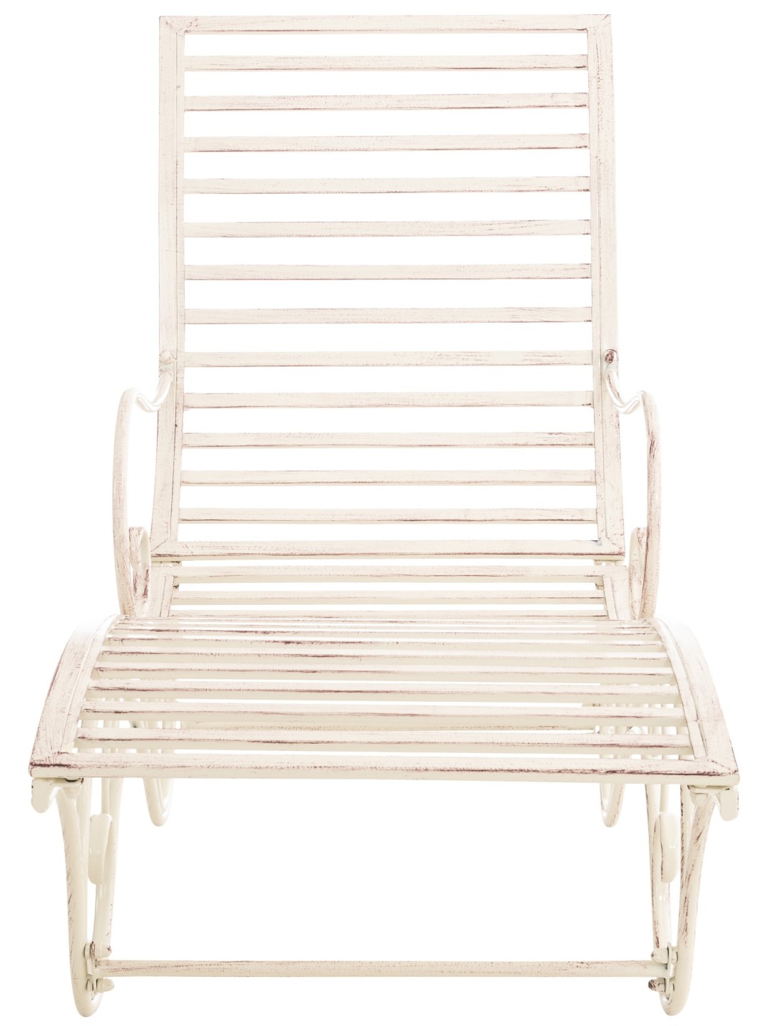 Amiens kerti nyugágy, antik krém