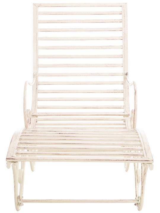 Amiens kerti nyugágy, antik krém