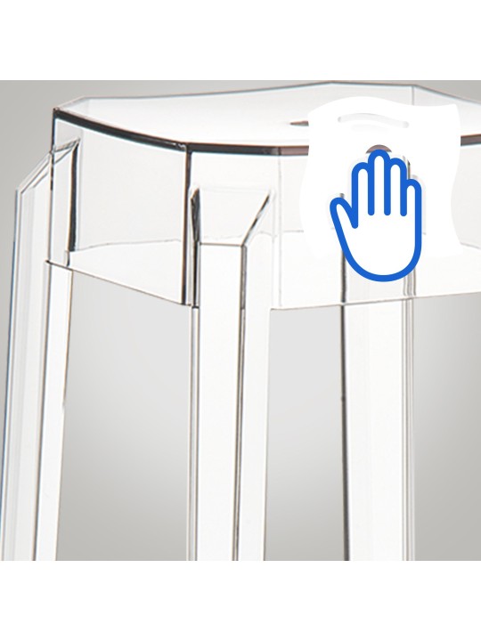 Fox bárszék, átlátszó Fox bárszék, átlátszó