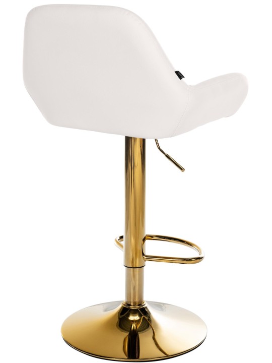 Bárszék Braga Gold műbőr, fehér