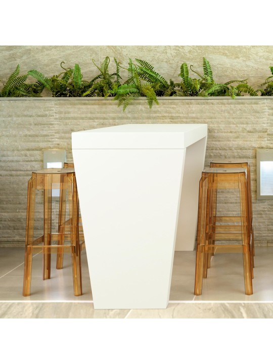 2 db bárszék készlet Fox, átlátszó, borostyán 2 db bárszék készlet Fox, átlátszó, borostyán