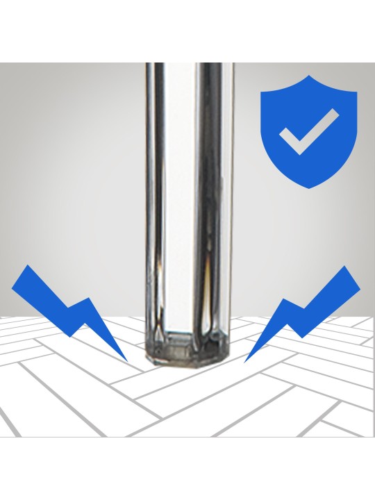 2 db bárszék készlet Fox, átlátszó