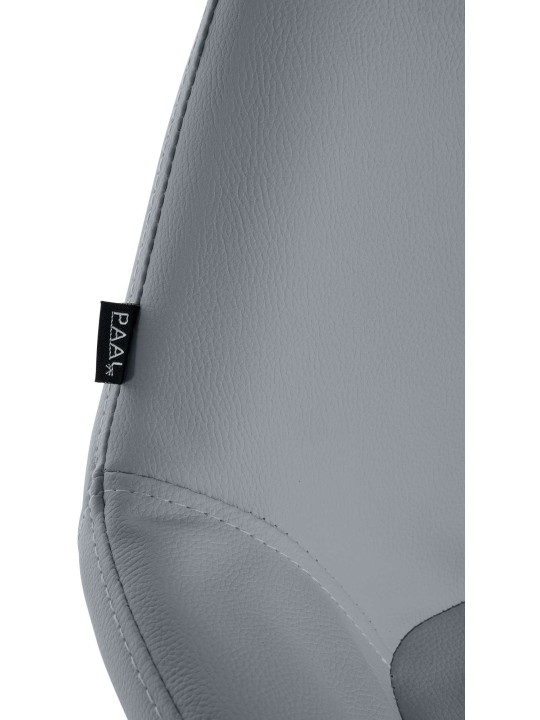 2 db-os bárszék Braga Gold műbőr készlet, szürke