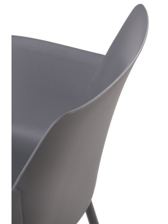 Alpena szék, sötétszürke