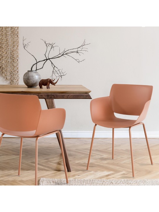 Alpena szék, terrakotta