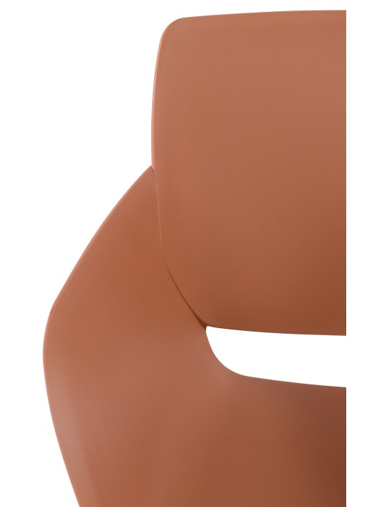 Alpena szék, terrakotta