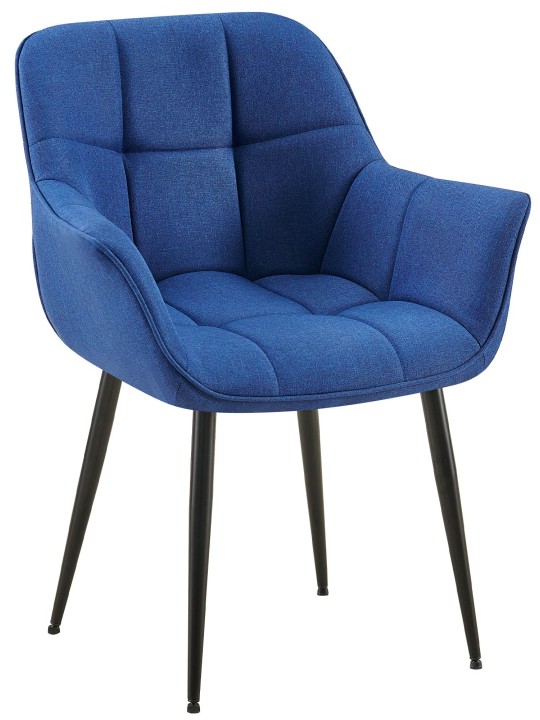 Roseville szövet étkezőszék, kék