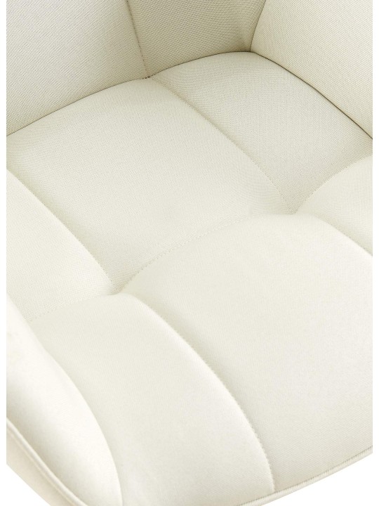 Roseville szövet étkezőszék, krém