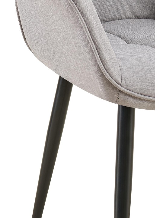 Roseville szövet étkezőszék, szürke