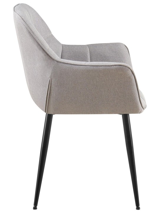 Roseville szövet étkezőszék, szürke