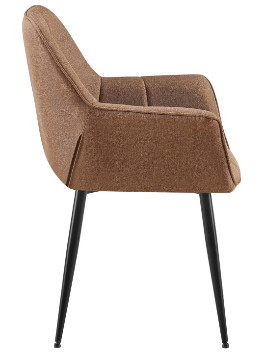 Roseville szövet étkezőszék, taupe