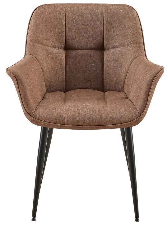 Roseville szövet étkezőszék, taupe