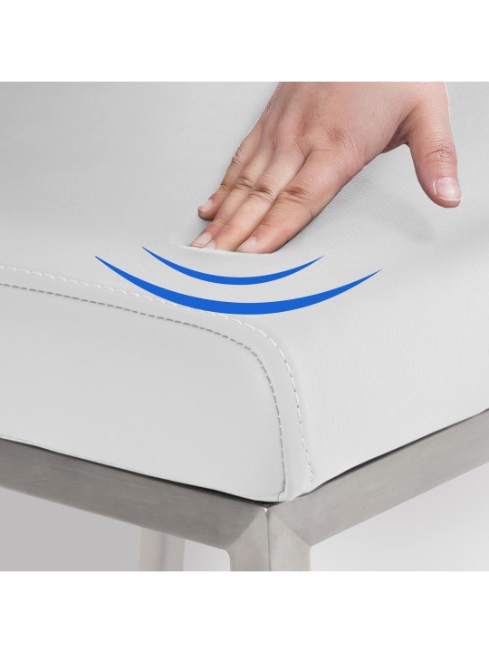 Colmar étkezőszék, fehér