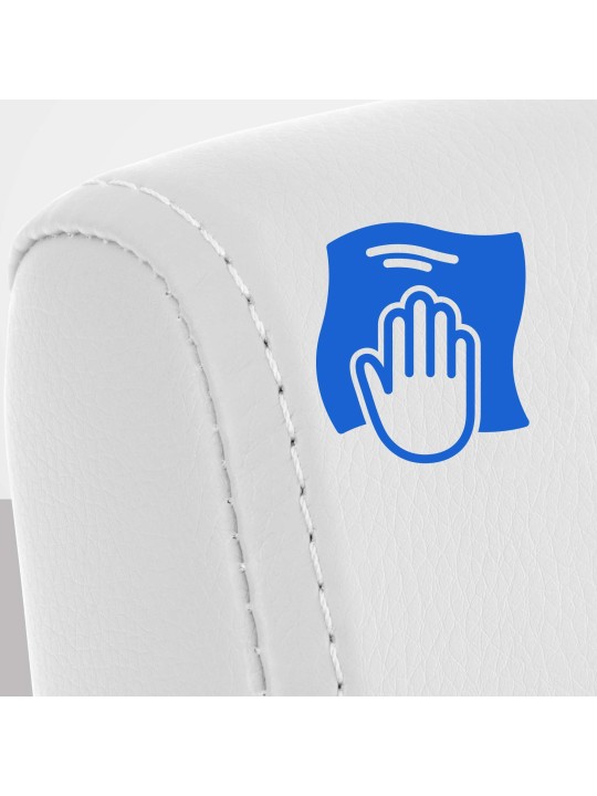 Colmar étkezőszék, fehér