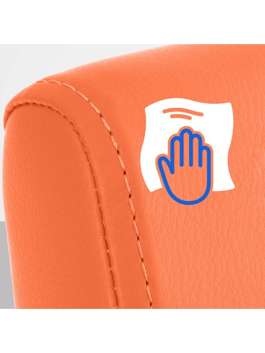 Colmar étkezőszék, narancs