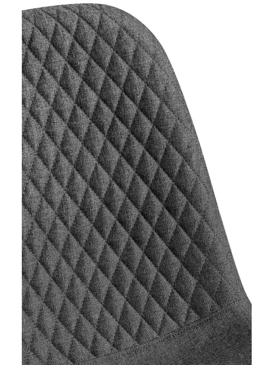 Szék Giverny szövet, sötétszürke