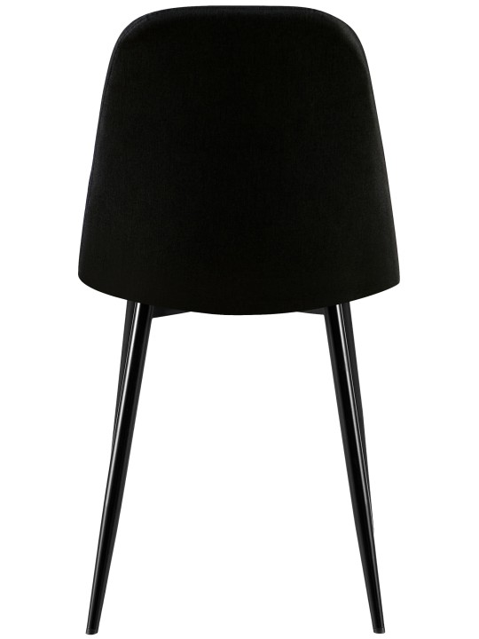 Szék Giverny szövet, fekete