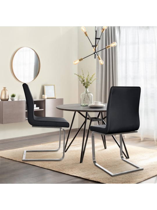 Belfort étkezőszék, fekete