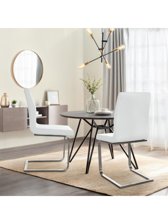 Belfort étkezőszék, fehér